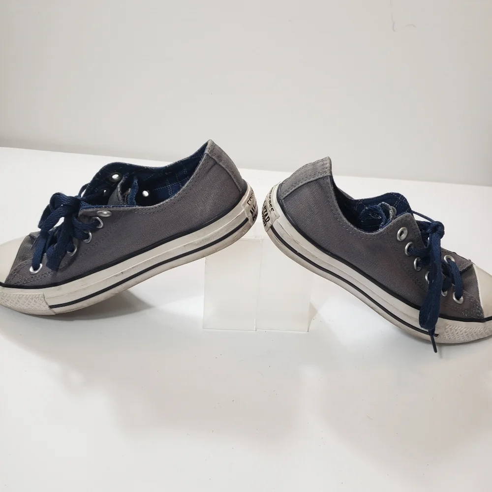 Converse All Stars Double Tongue Womens 550194F Gray size 7 - Picture 9 of 10